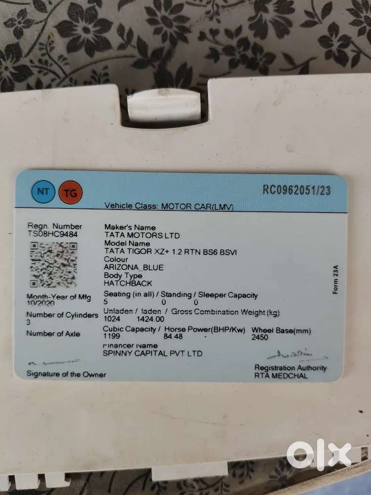 Tata Tigor 2020 ,petrol Model Manual