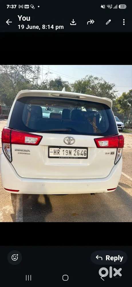 Toyota Innova Crysta 2019 Diesel 164240 Km Driven
