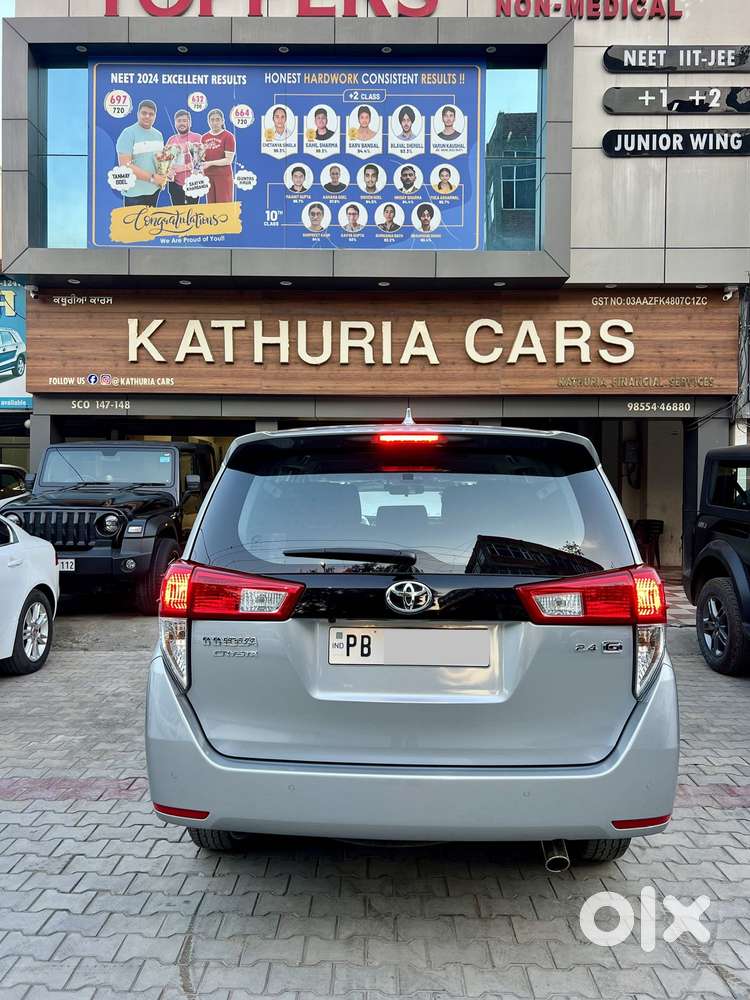 Toyota Innova Crysta 2.4 G Plus Mt 8 Str, 2026, Diesel