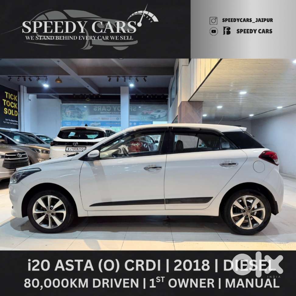 Hyundai I20 Asta (o) 1.4 Crdi (diesel), 2018, Diesel