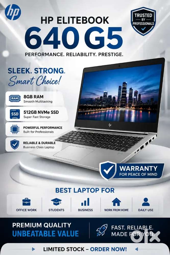 Hp 640 g5 laptop brand new condition