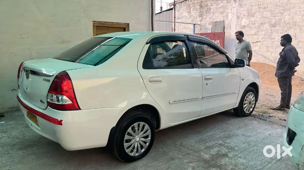 Yellow Plate Life Tax Paid Toyota Etios 2012 Diesel 213000 Km Driven
