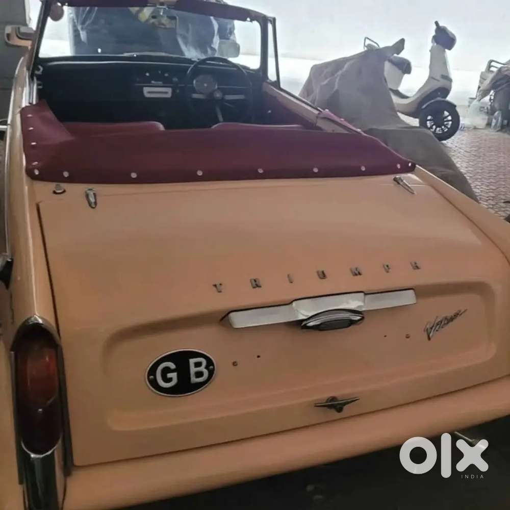 Standard Trimuph Vitesse 1963, Rate Vintage Convertible Sports Car