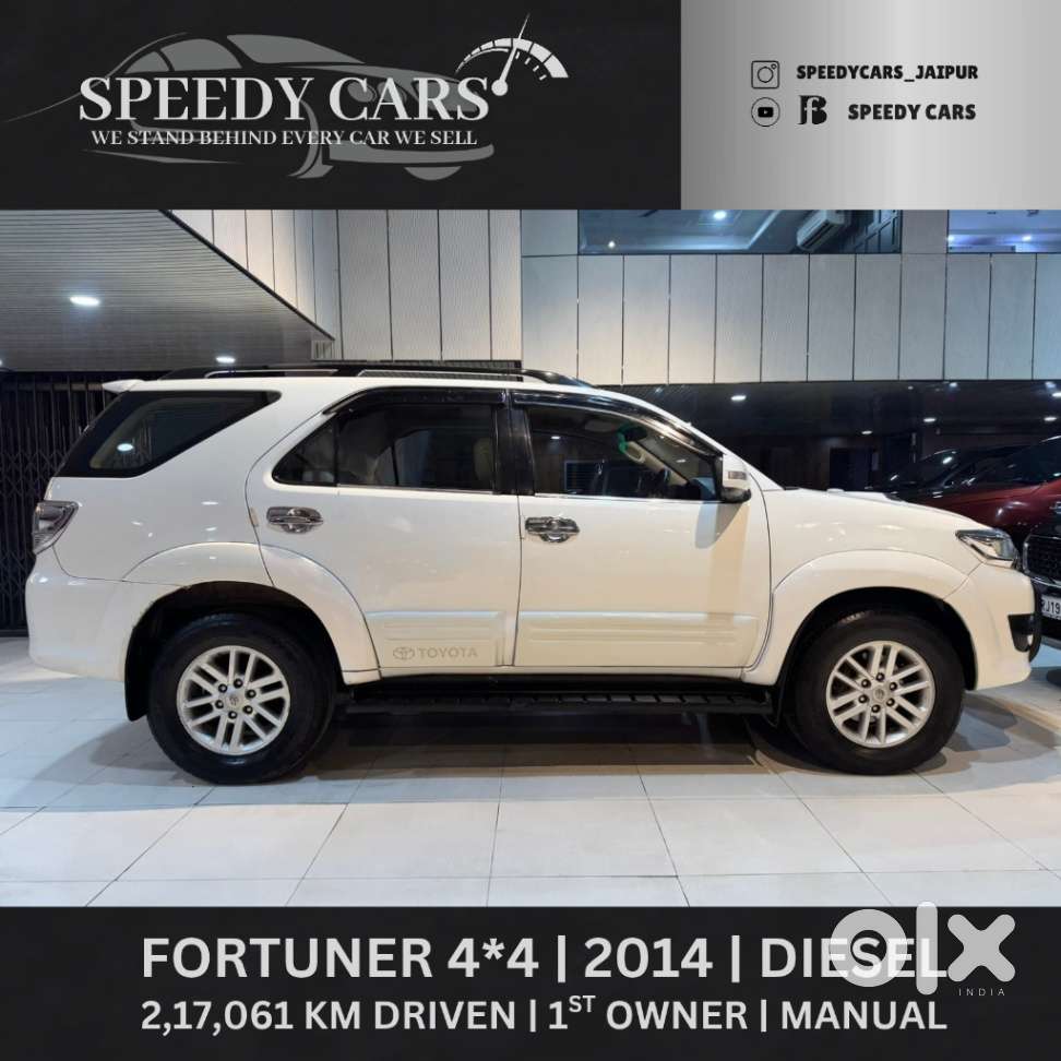 Toyota Fortuner 2.8 4wd Mt, 2014, Diesel