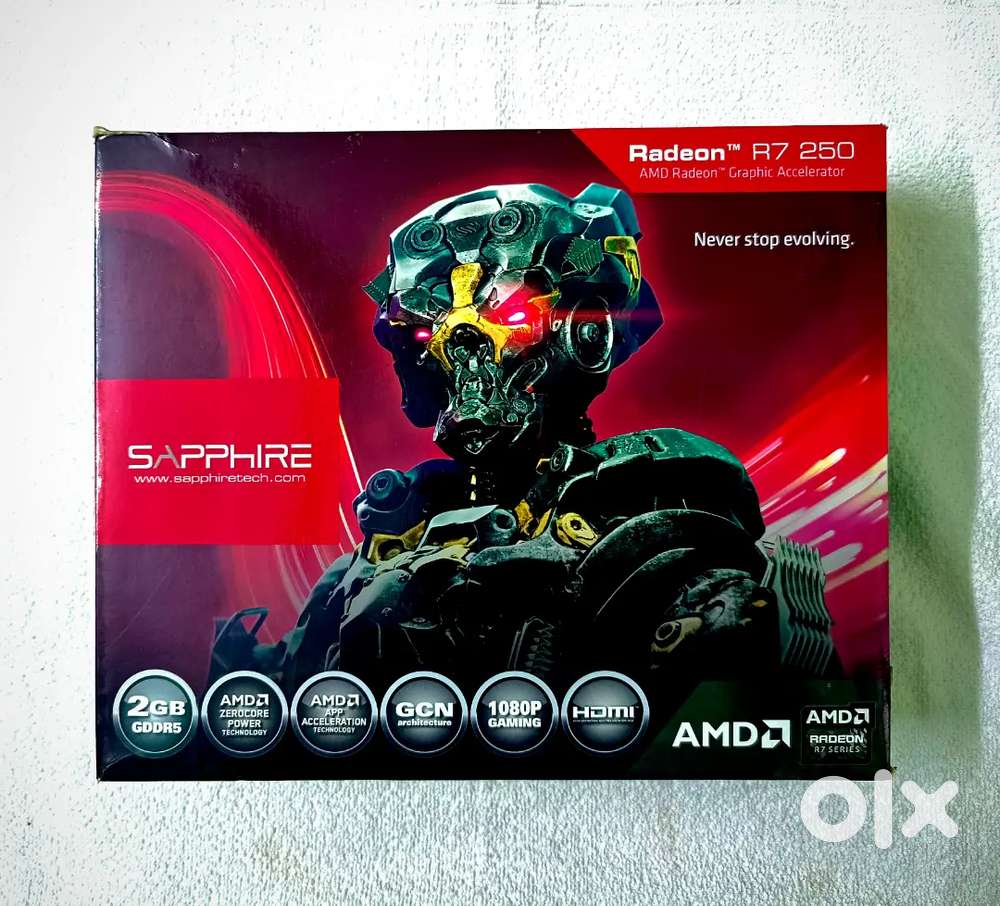 SAPPHIRE AMD RADEON R7 250 GRAPHICS CARD 2GB GDDR5 Computer