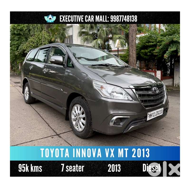 Toyota Innova 2.5 Vx 7 Str, 2013, Diesel