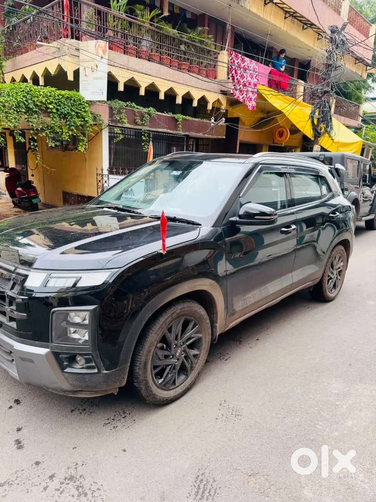 8 Month Old Mint Condition Black Hyundai Creta Diesel At 2025