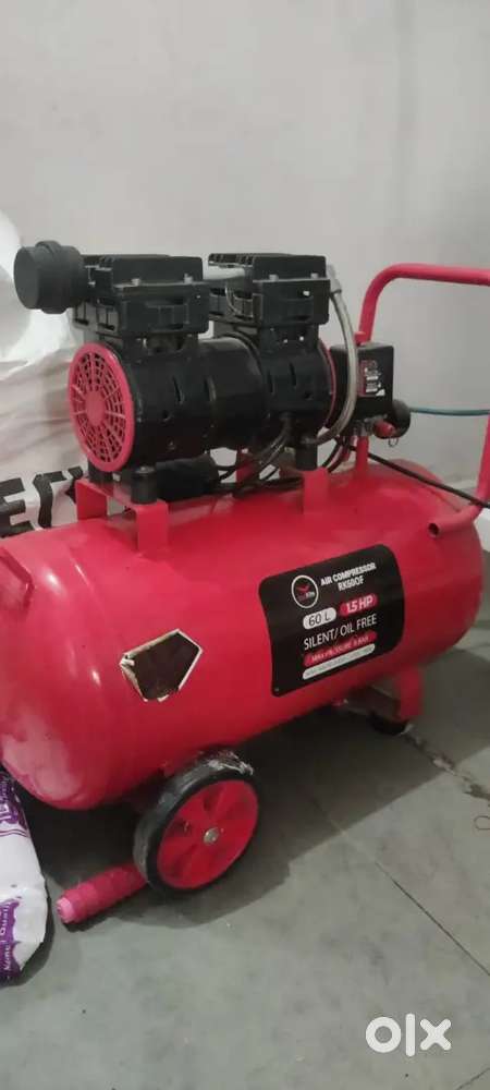 Hot fix machine double with compressor