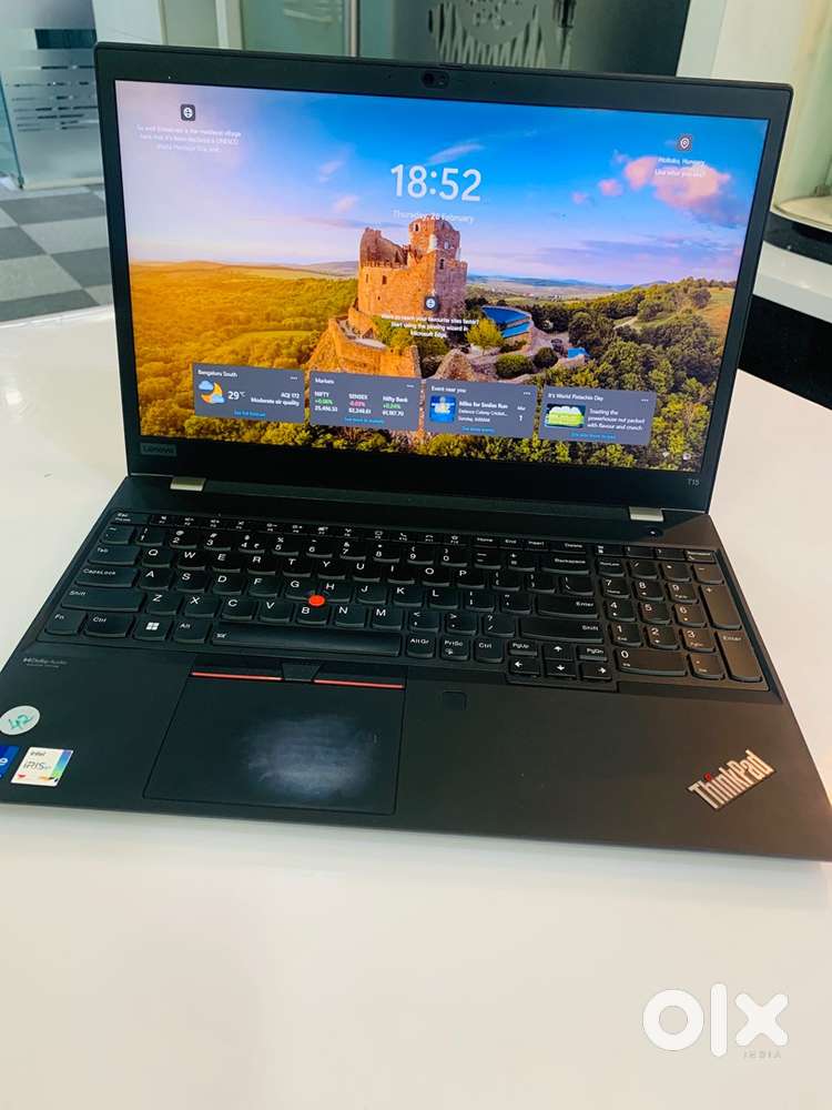 Lenovo ThinkPad T15 intel i7 11th Gen 16GB RAM 256GB SSD With