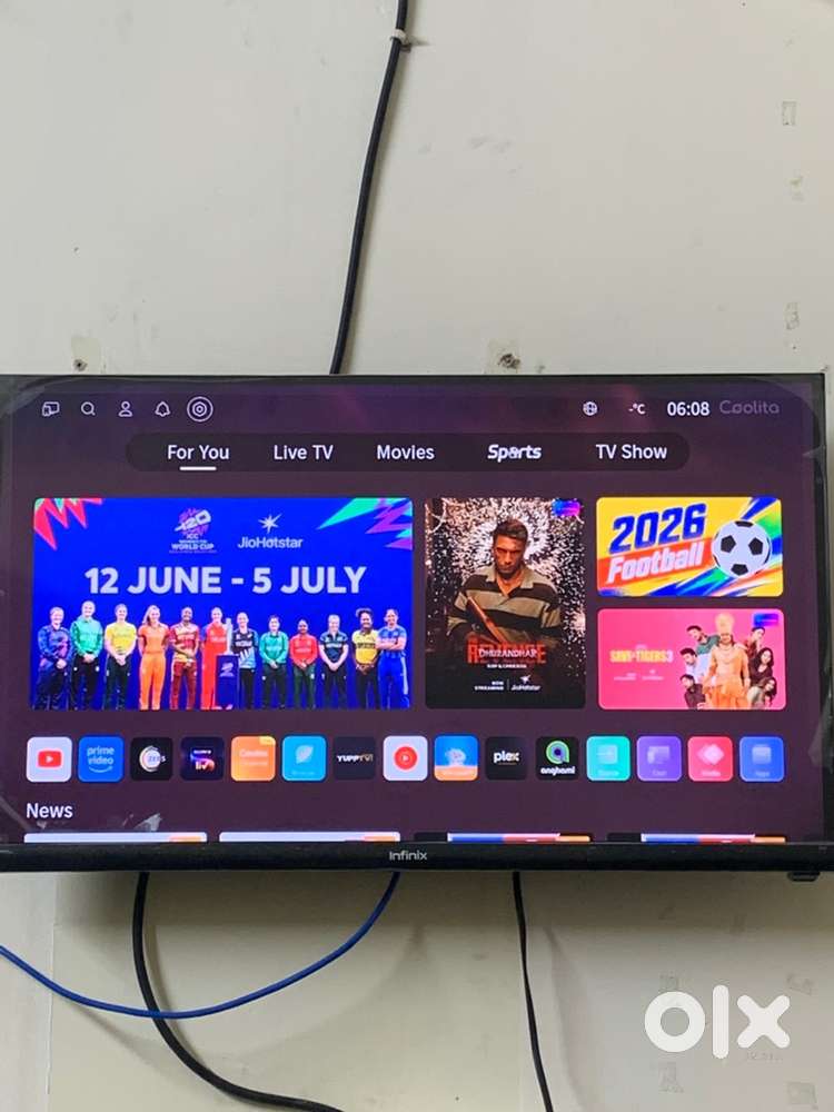32 inch Infinix Smart TV only 2 months old (price Rs 8000)