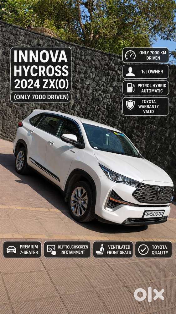 Toyota Innova Hycross 2.0 Zx (o) Hybrid 7 Str, 2024, Petrol