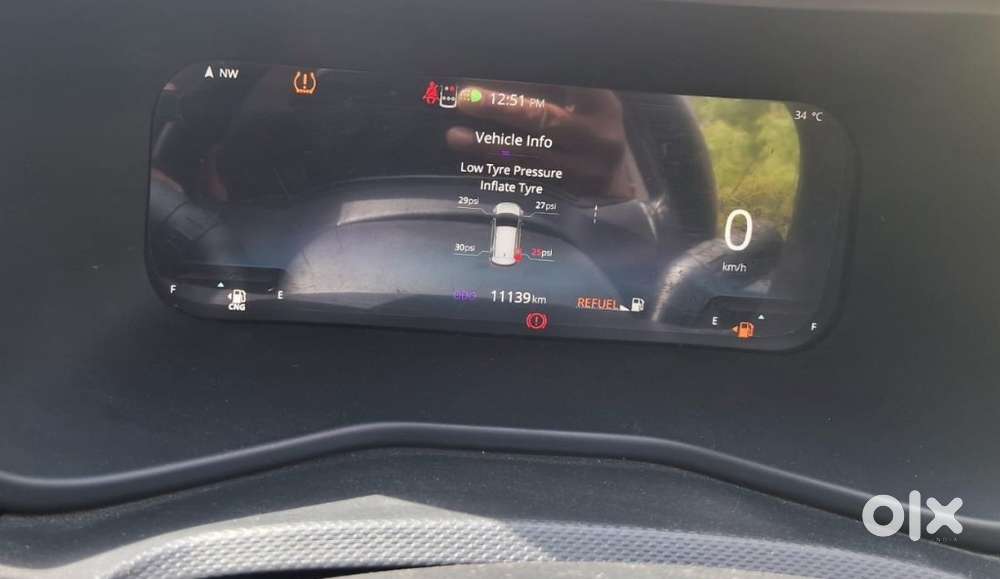 Tata Nexon Fearless Plus (ps)  1.2 Petrol Dca (adas), 2025, Petrol