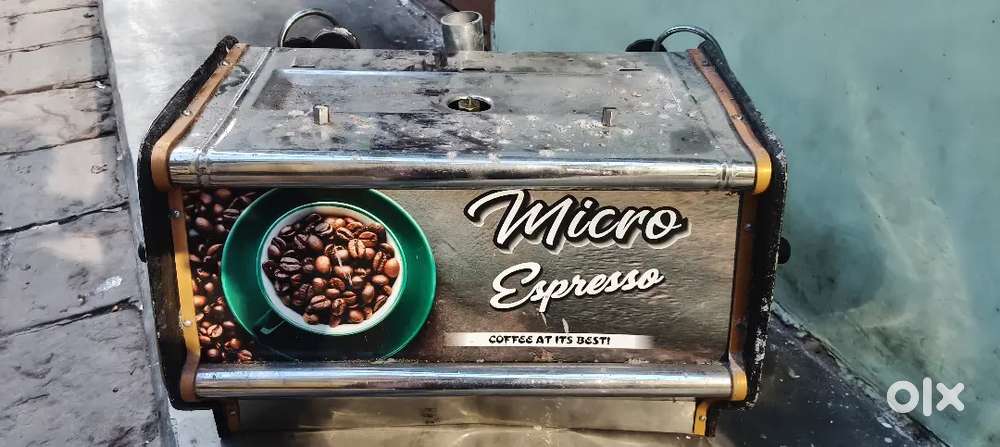 EsprEsso Micro coffi machine 9month old