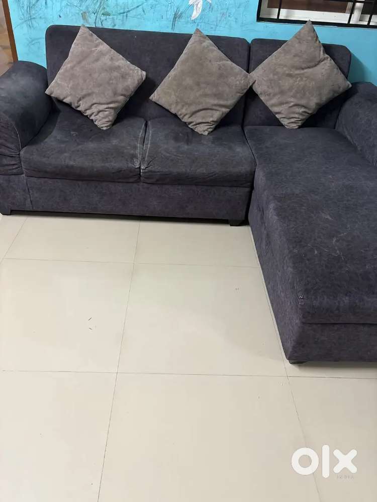 L shape sofa @7500
