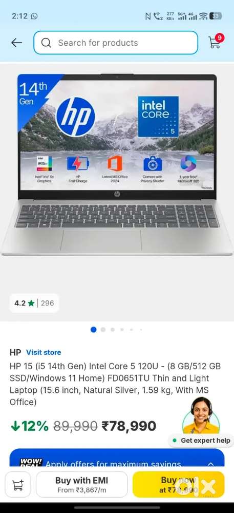 NEW ONLY 2 MONTH OLD 8/512GB
