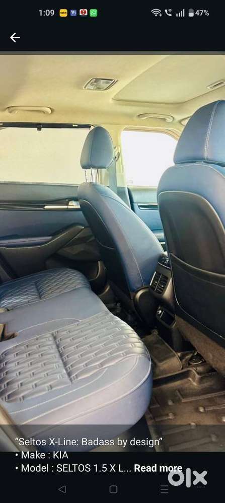 Kia Seltos 1.5 X-line Diesel At, 2022, Diesel