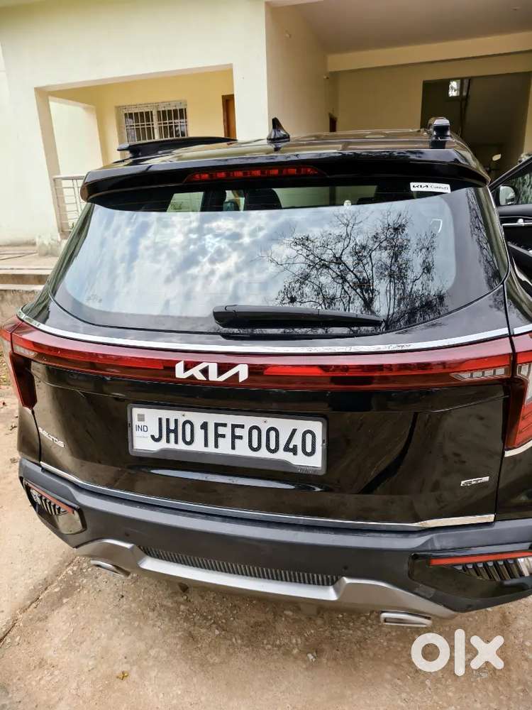 Kia Seltos Black Colour With Ppf Done In New Condition