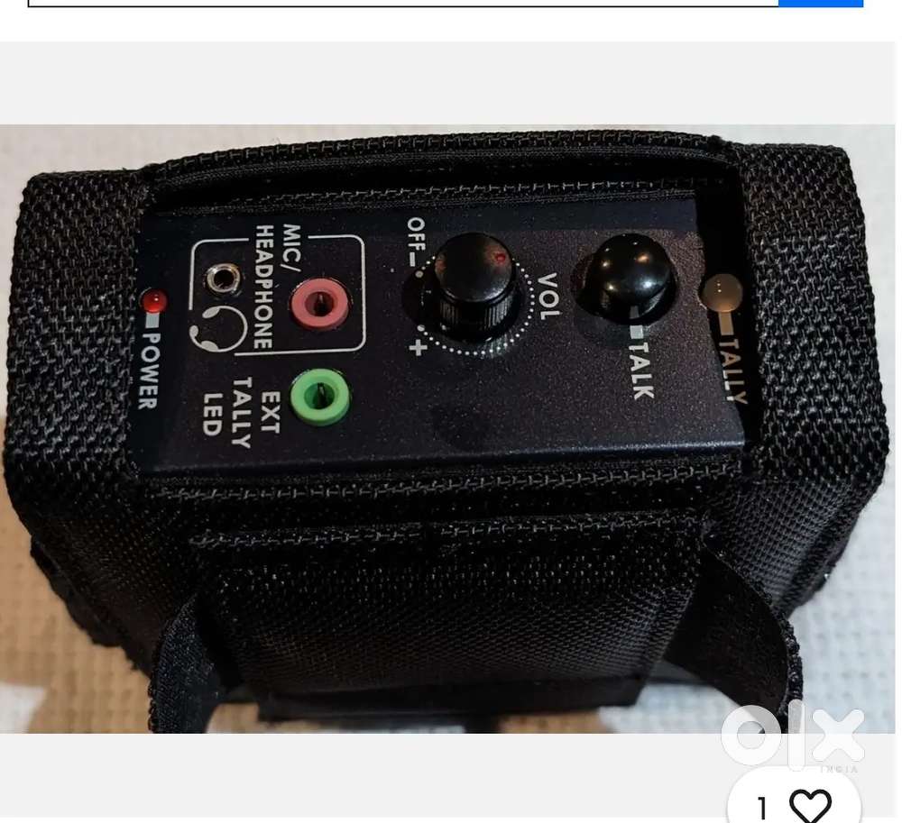 All commercial video shooting equipment