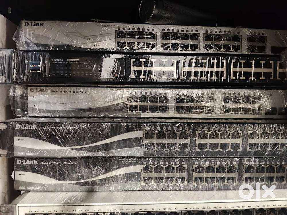 D-LINK-1210 SMART VEBE SWITCH28  PORT GIGABIT  4PORT SFP TESTED OK