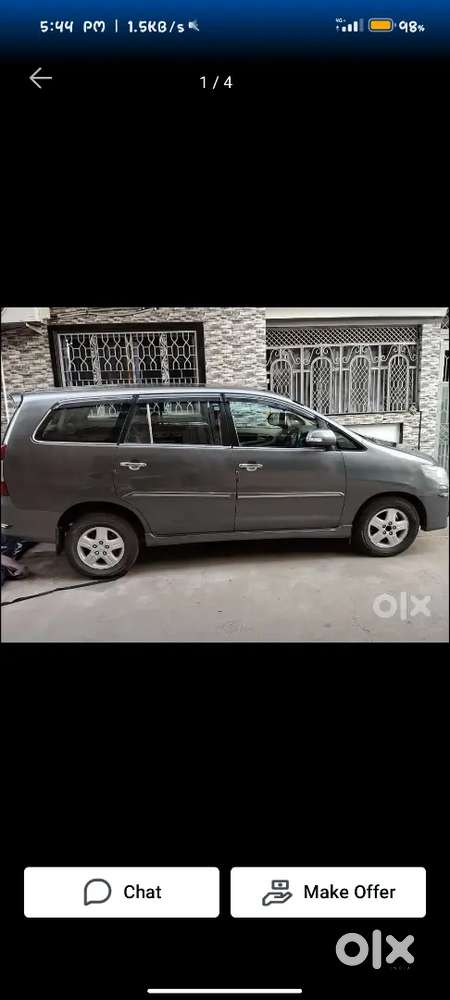 Toyota Innova 2013 126000 Km Meter Reading Good Engine Nice Body Parts