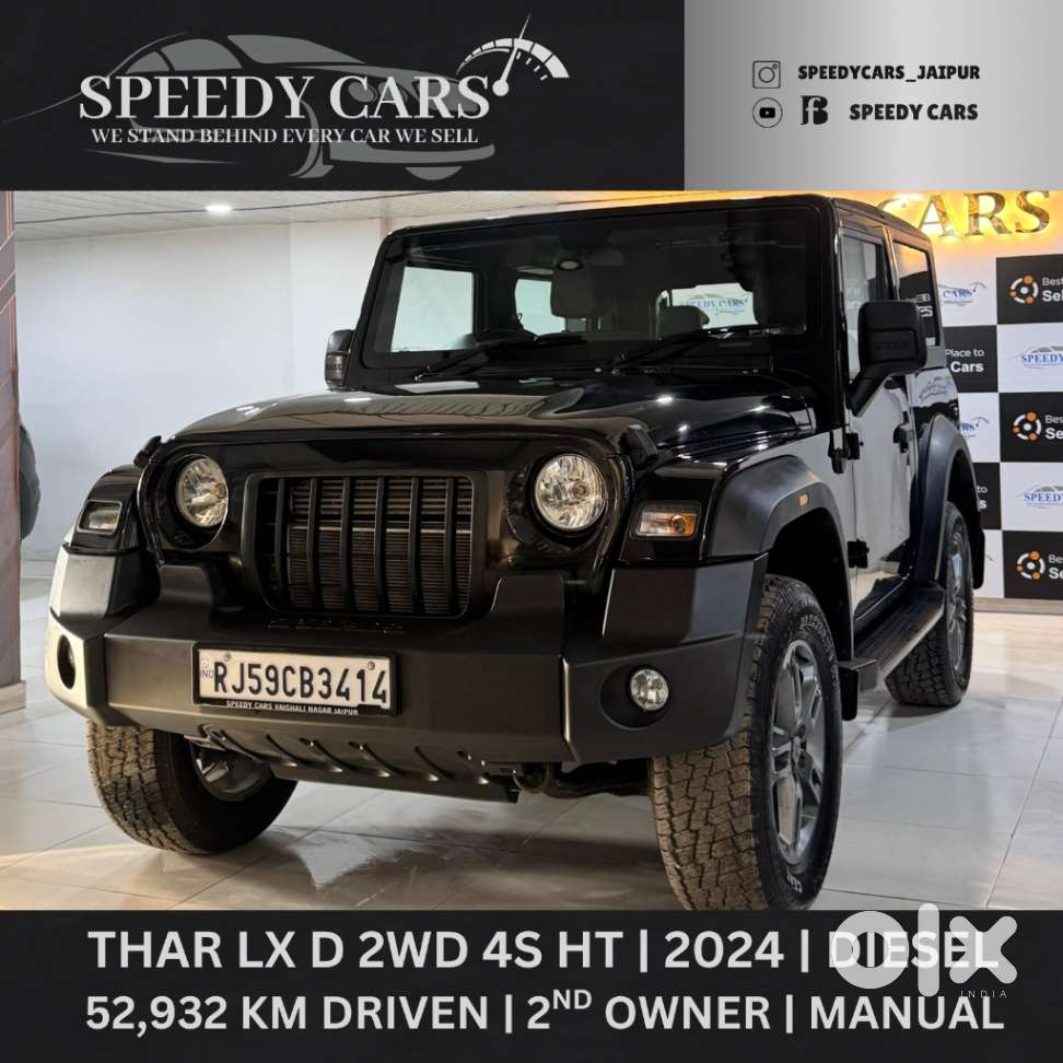 Mahindra Thar Lx Hard Top Diesel Mt Rwd, 2024, Diesel
