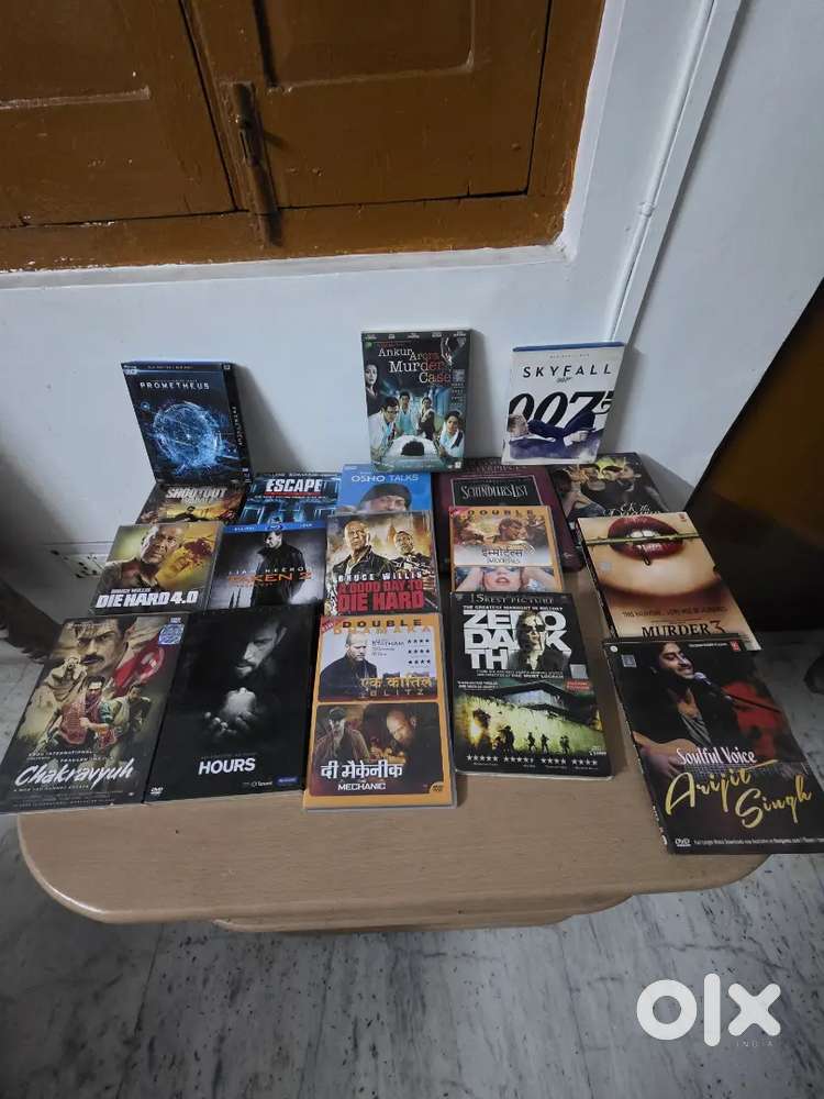 Original 18 Blockbuster Hollywood and Bollywood DVDs