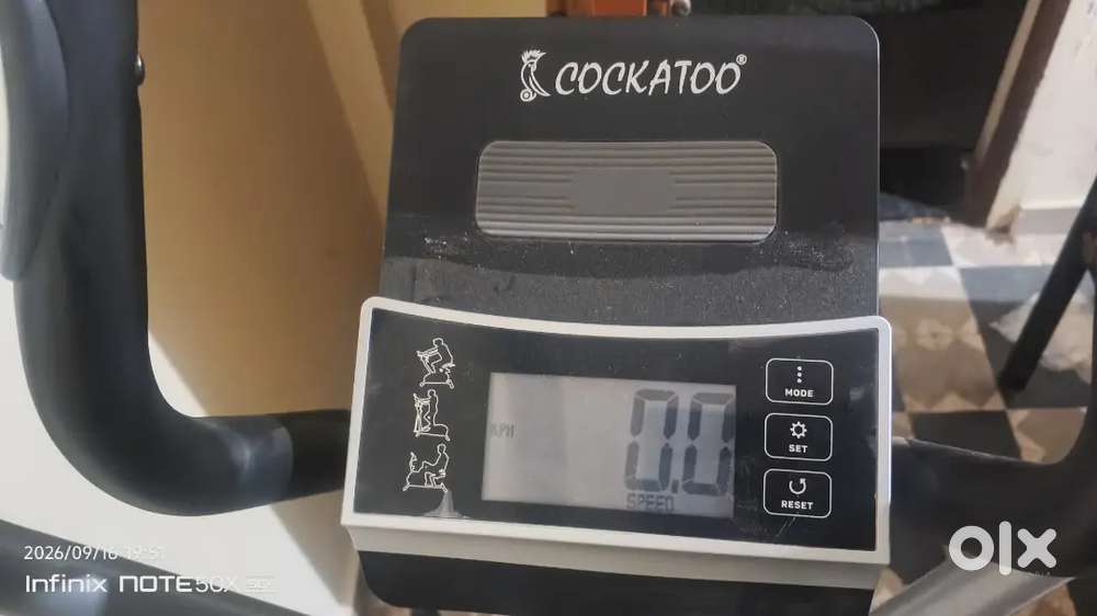 Cockatoo Exercise/Fitness Machine &ndash; LCD Display &ndash; Good Condition