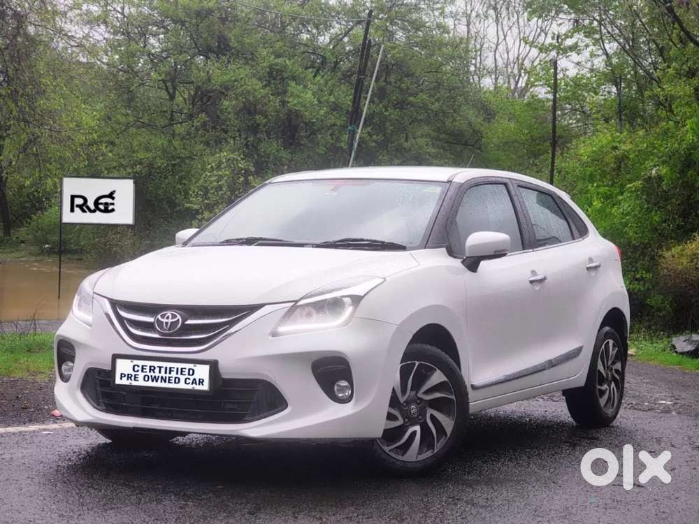 Toyota Glanza V Cvt, 2021, Petrol