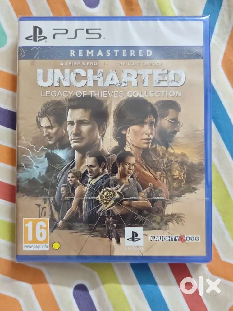 UNCHARTED LEGACY OF THIEVES COLLECTION REMASTERED PS5
