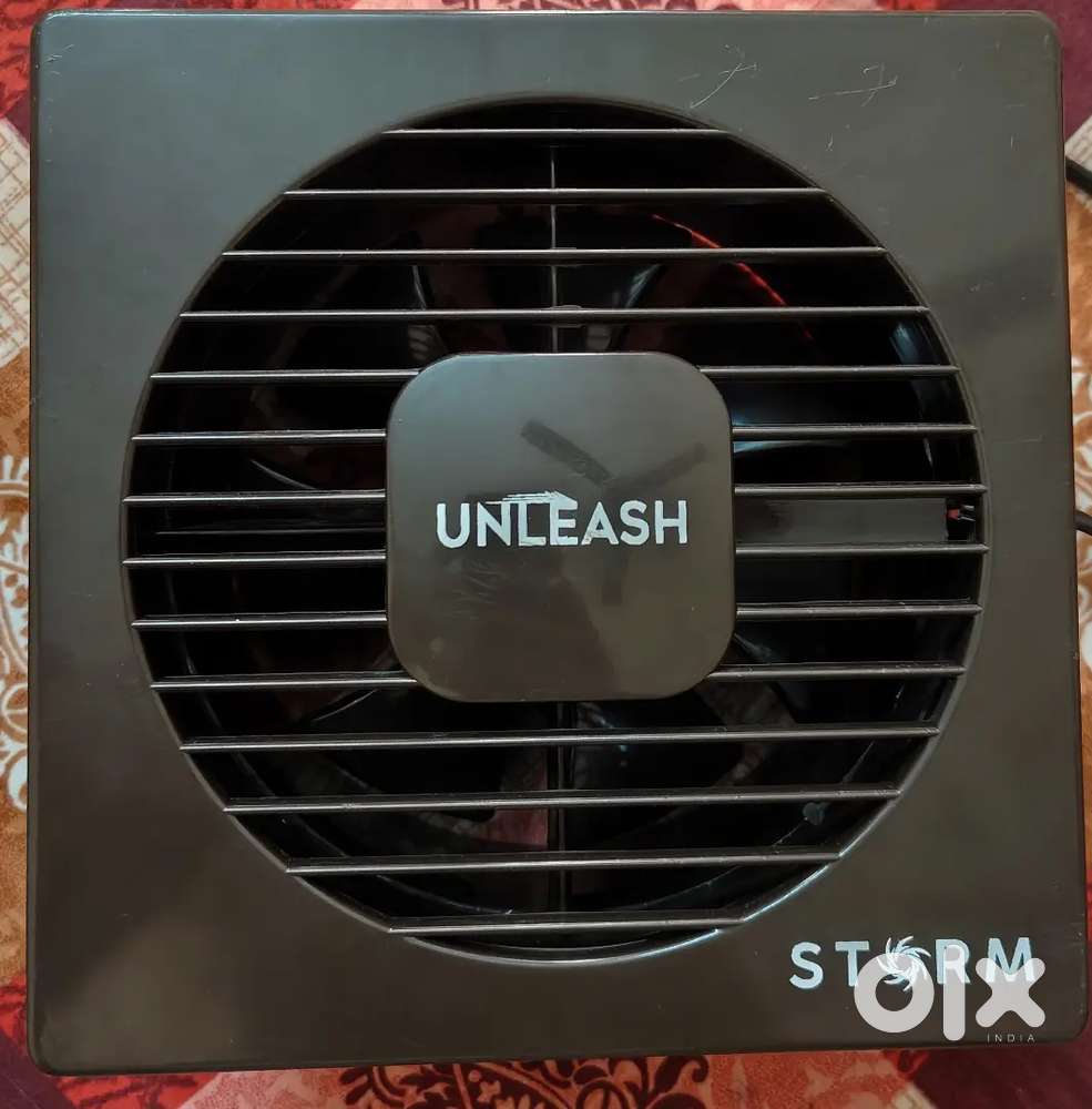 Rs 699 New Unleash Storm 6 Inch Exhaust Fan 100% Copper Motor