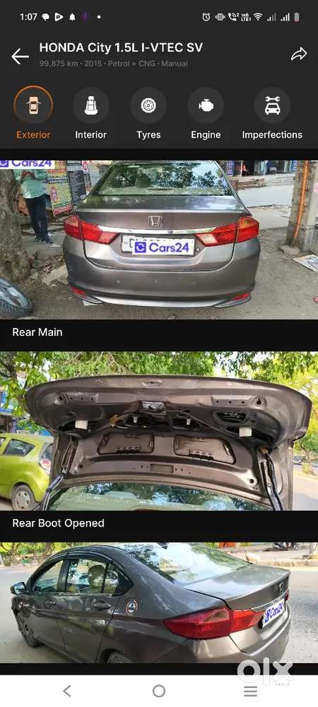 Honda City 2015 Petrol 99800 Km Driven Cng And Petrol