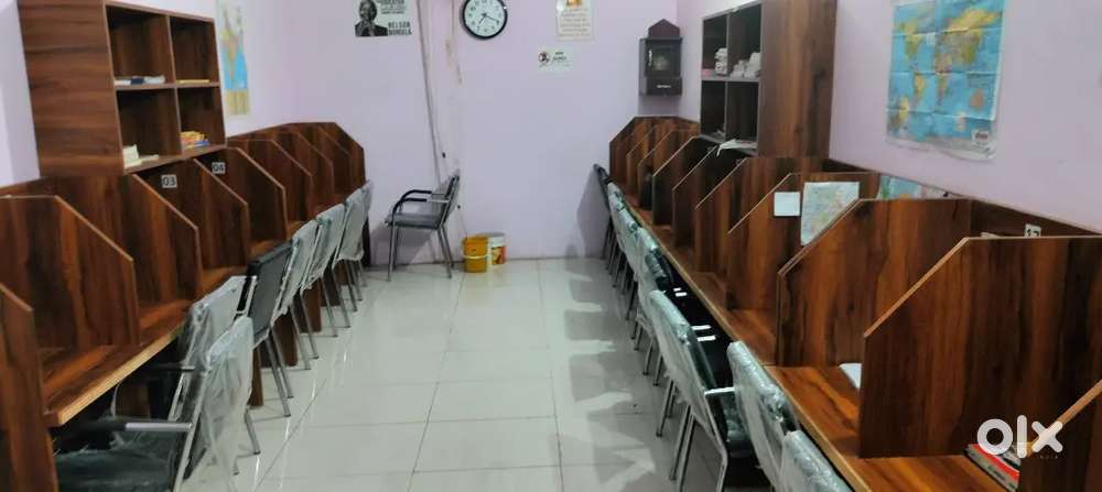 Library study desk