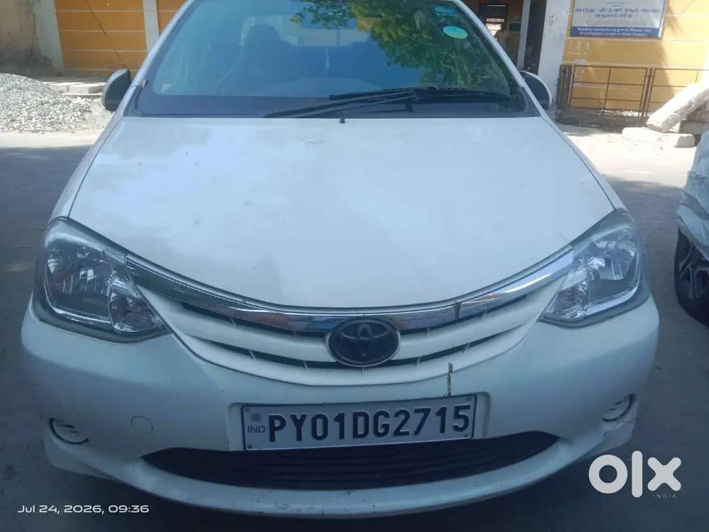 Toyota Etios 2011 Petrol Manual
