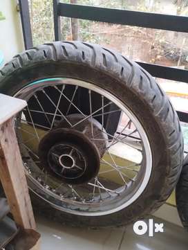 100 spoke wheels for royal enfield hot sale