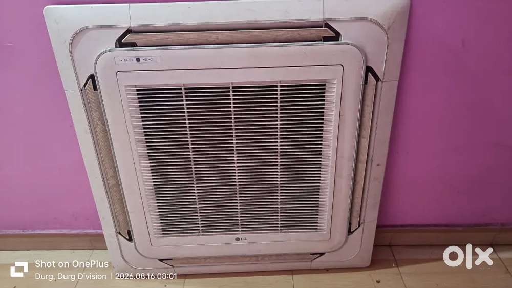 LG 2.0 Ton 4-Way Cassette AC  4 Star Smart Inverter