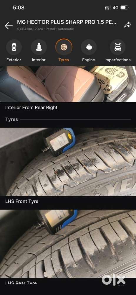 Mg Hector Plus 2024 Petrol 9200 Km Driven