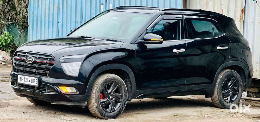Hyundai Creta 1.5 S Plus Knight Petrol, 2022, Petrol
