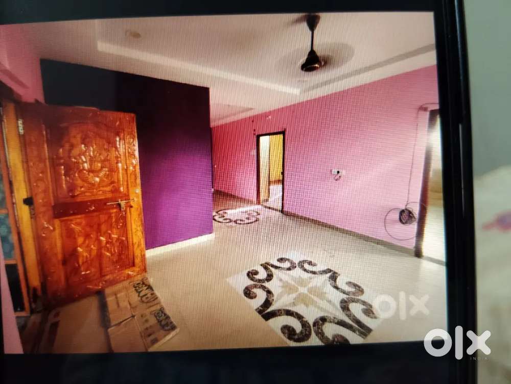 2 BHK East facing flat for rent with AC, Gyser, lights and fans