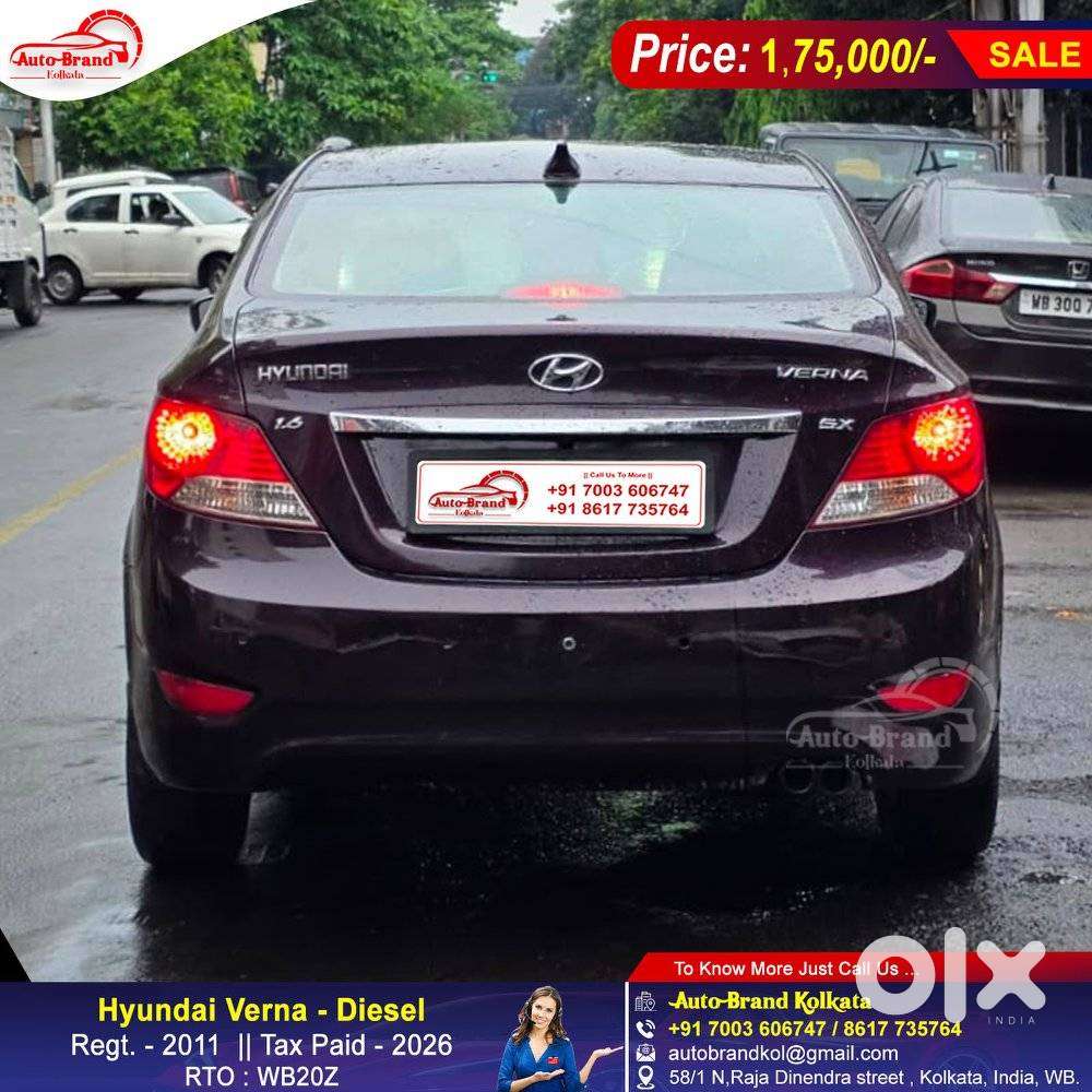 Hyundai Verna Hyundai-verna-crdi-1.6-sx-option, 2011, Diesel