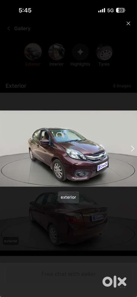 Honda Amaze Petrol 2016