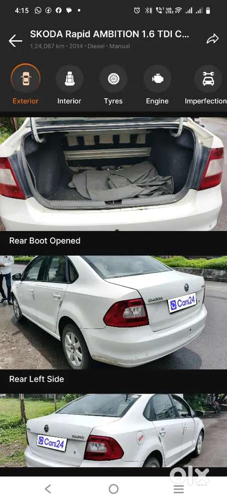 Skoda Rapid 1.0 Tsi 2014