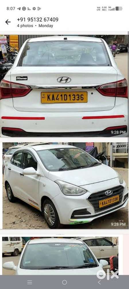 Hyundai Xcent Prime Cng T, 2021, Cng & Hybrids