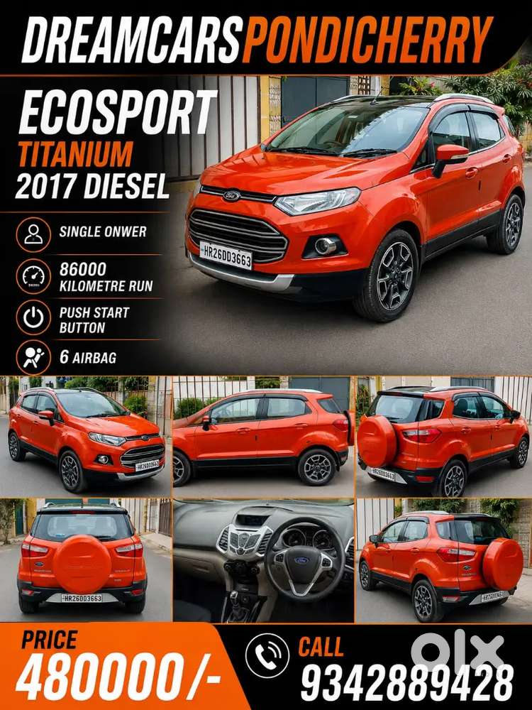 Ford Ecosport 2017 Titanium 1.5 Diesel