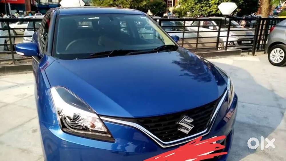 Premium Urban Blue Maruti Suzuki Baleno 2017 Petrol 51000 Km Driven