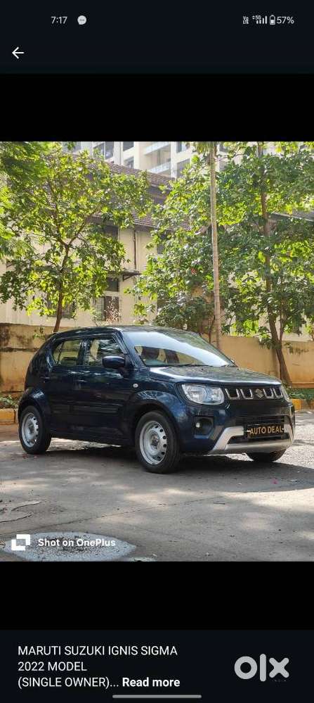 Maruti Suzuki Ignis 1.2 Sigma Mt, 2022, Petrol