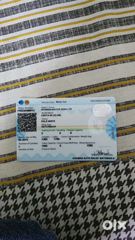 Creta Dsl White Color For Sell