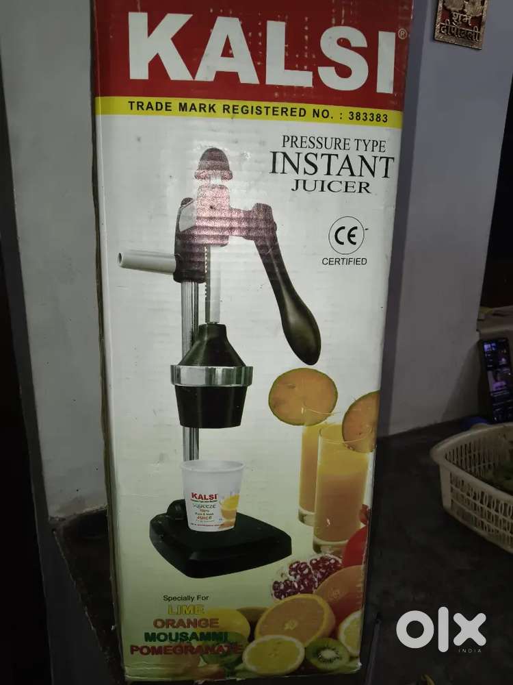 Pressure type instant juice