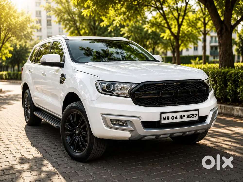 Ford Endeavour White  Automatic  Premium Suv  Excellent Condition