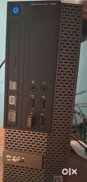 Used Dell CPU i7 2600 CPU 3.40 GHz 8GF RAM without HDD