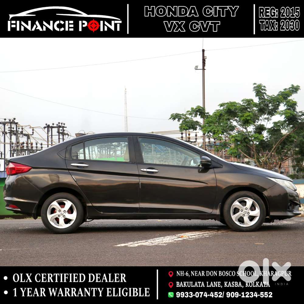 Honda City Vx Petrol Cvt, 2015, Petrol